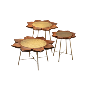 Pamposh Lotus Accent Table Set